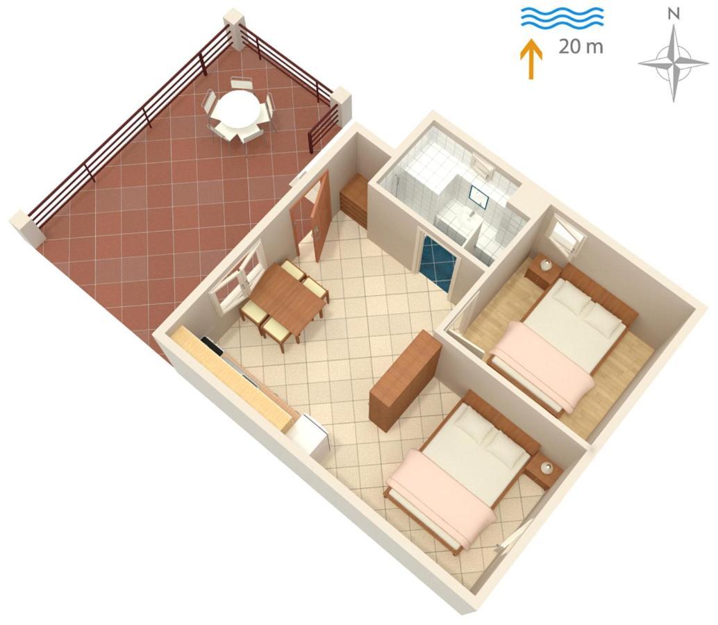 Apartments By The Sea Luka Dubrava, Peljesac - 284 Janjina المظهر الخارجي الصورة
